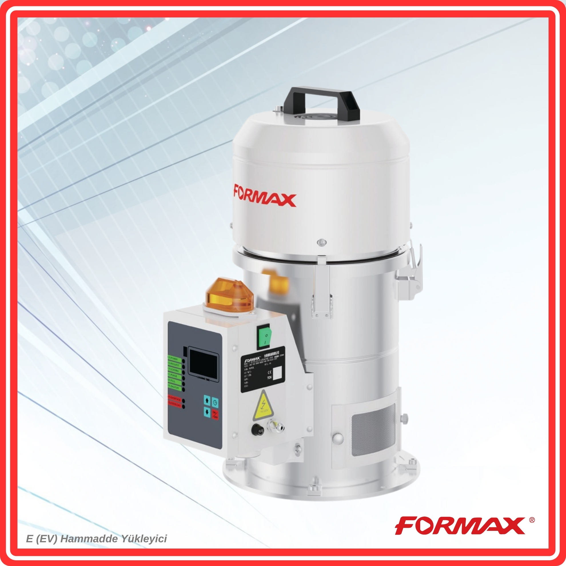 E Serisi MonoFaze Makine Üzeri kompakt Yükleyici