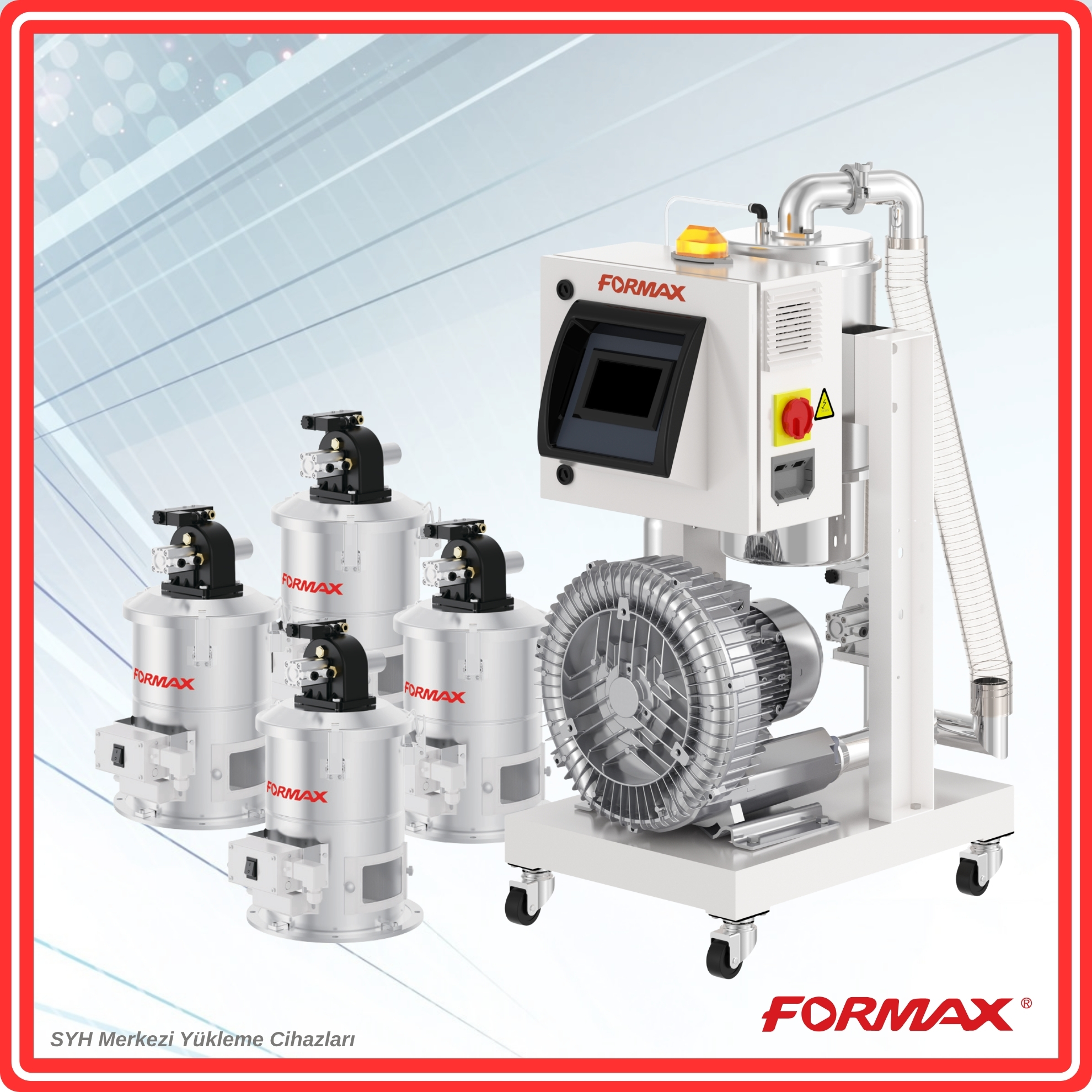 SYH Serisi Çoklu ve Yüksek kapasiteli Tirfaze Yükleyiciler