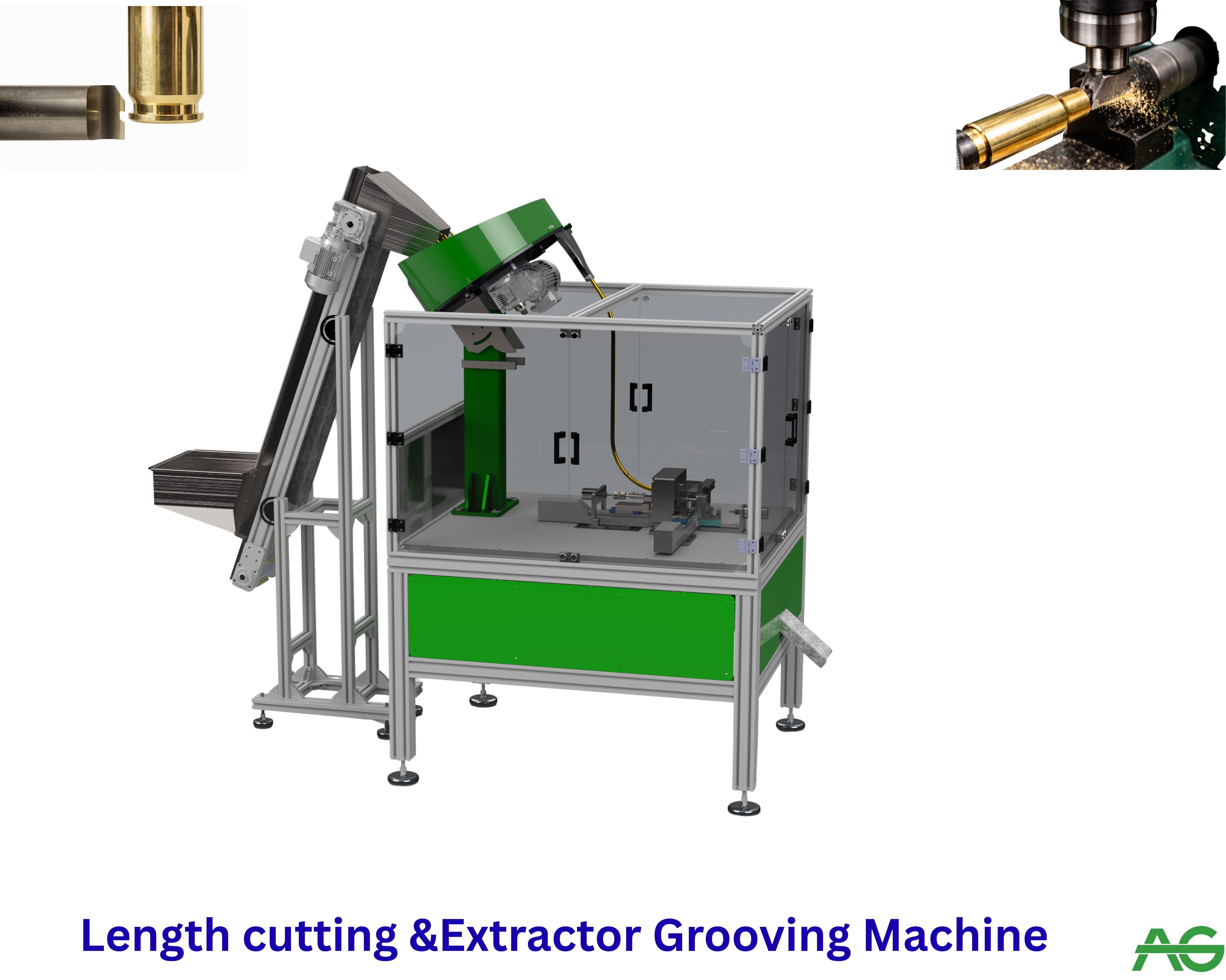 Fişek Kovanı Boy Tamamlama ve Kanal Açma Makinesi